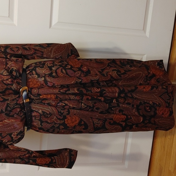 🟤Vintage Leslie Fay Dress - Picture 4 of 10